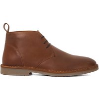 Cashed Leather Desert Boots