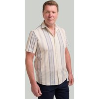 Pattern Stripe Short Sleeve Shirt