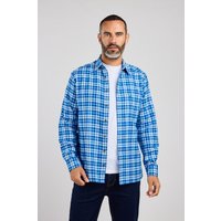 & Green Tartan Warm Handle Plaid Casual Shirt