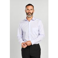 Ice Grey Long Sleeve Cotton Rich Non Iron Shirt inches