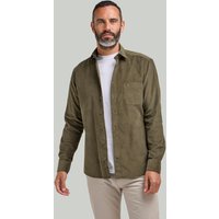 Corduroy Shacket Khaki