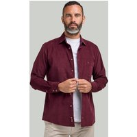 Burgundy Corduroy Shacket