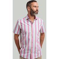 Roman Stripe Short Sleeve Shirt