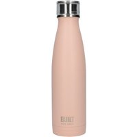 Built NY 500ml Double Walled Stainless Steel Water Bottle Pale Pink