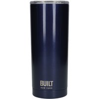Built NY 590ml Double Walled Stainless Steel Travel Mug Midnight Blue