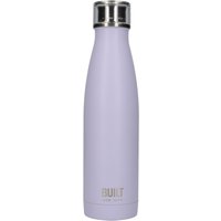 Built NY 500ml Double Walled Stainless Steel Water Bottle Lavender in Purple