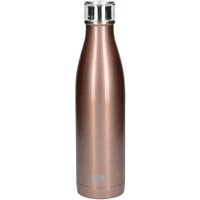 BUILT New York Perfect Seal 740ml Rose Gold Double Walled Stainless Steel Hydration Bottle