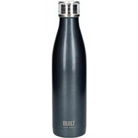 BUILT New York Charcoal Double Walled Stainless Steel Hydration Bottle 740ml