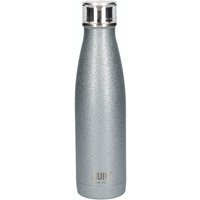 BUILT New York Double Walled Stainless Steel Water Bottle, Silver