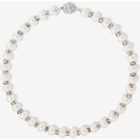 Jon Richard Women's Knotted 8mm Pearl Rope Necklace in Gold