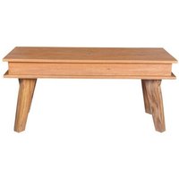Indian Hub Jodhpur Sheesham Dining Bench - Medium - Wood - L40 x W100 x H45 cm in Brown