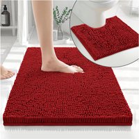 GAVENO CAVAILIA Loop Bath Mat in Red