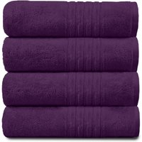 GAVENO CAVAILIA 4 Pack Hampton Towel in Purple