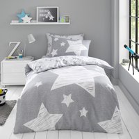 Printed Polycotton Duvet Cover or Fitted Sheet Pillowcases Superstar Double Fitted