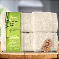GAVENO CAVAILIA 2 Pack Bamboo Towel in Cream