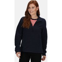 Regatta Women's Micro Lightweight Full Zip Fleece in Mid Navy | Size: 10