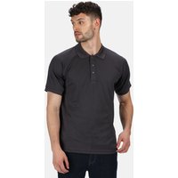 Regatta Men's Coolweave Wicking Polo in Mid Grey | Size: Small