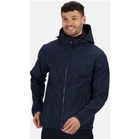 Venturer 3 layer Printable Hooded Softshell Jacket Dark