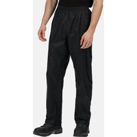 Regatta Men's Pro Packaway Waterproof Breathable Trousers in Black | Size: XL