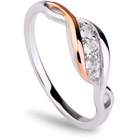 Past Present Future Sterling Ring Topaz Metallics