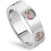 Clogau Women's Insignia Sterling Silver Ring in Metallics | Size: O