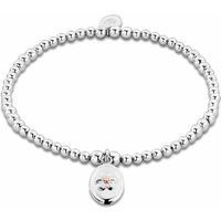 Clogau Women's Nature's Wonder Sterling Silver Forget-Me-Not Affinity Bracelet in Metallics