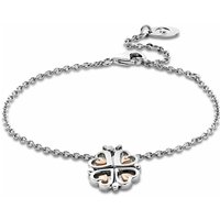 Clogau Women's Tree of Life Sterling Silver Heart Bracelet in Metallics