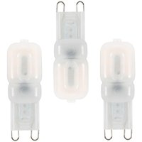 BHS Lighting Pack of 3 2W G9 Capsule Bulb Warm White