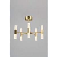 BHS Lighting Lois Chandelier in Metallic Gold