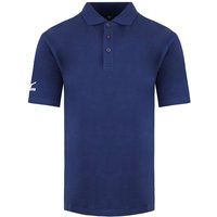 Pro Short Sleeve Collared Golf Polo Shirt Blue