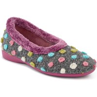Pavers Women's Full Slippers in Grey | Size: 6