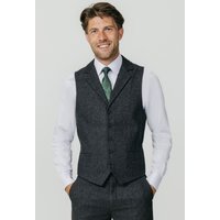 Notch Lapel Donegal Tweed Waistcoat