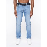 Princed Classic 5 Pocket Cotton Stretch Jeans Branded Belt 38R