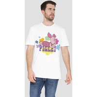 Piglet Pastel Flowers T Shirt