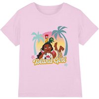 Disney Island Girl T-Shirt Light Pink | Size: 12-13 Years