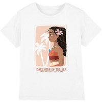 Moana Daughter Of The Sea T-Shirt in White | Size: 12-13 Years