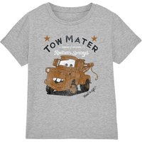 Disney Cars Tow Mater Services T-Shirt Grey | Size: 7-8 Years
