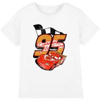Disney Cars Lightning Mcqueen 95 T-Shirt White | Size: 12-13 Years