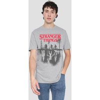 Silhouette Forest Logo T Shirt Athletic Heather