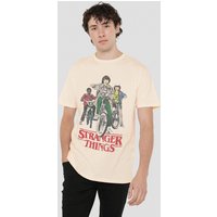 Hawkins Bike Riders T Shirt Natural