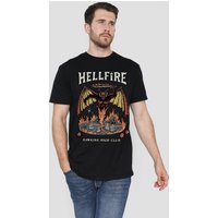 Stranger Things Vintage Hawkins High Hellfire T Shirt