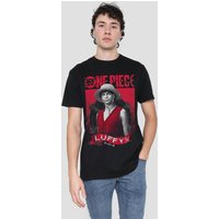 Luffy Etched Portrait T Shirt