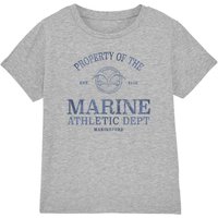 Marine Athletic Dept T Shirt Athletic Heather