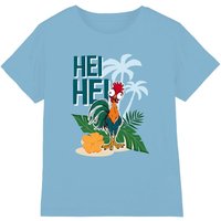 Disney Hei Hei Island T-Shirt Light Blue | Size: 5-6 Years