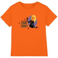 Disney Hocus Pocus Sarah Is Cursed With Good Looks kids t-shirt in Orange | Size: 12-13 Years