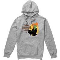 Hocus Pocus Winifred & Beautiful Again Hoodie Light Grey