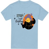 Hocus Pocus Stop I Smell Mary Sanderson T Shirt Light Blue