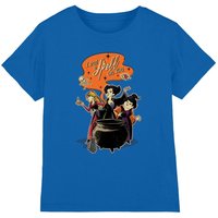 Disney Hocus Pocus Sanderson Sisters Put A Spell On You kids t-shirt in Royal | Size: 3-4 Years