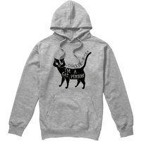 Hocus Pocus Thackery Binx Im Cat Person Hoodie Light Grey