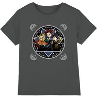Disney Hocus Pocus Sanderson Sisters Amuck, Amuck, Amuck Kids T-Shirt Charcoal | Size: 12-13 Years